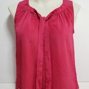Ann Taylor LOFT Petite Pink Blouse